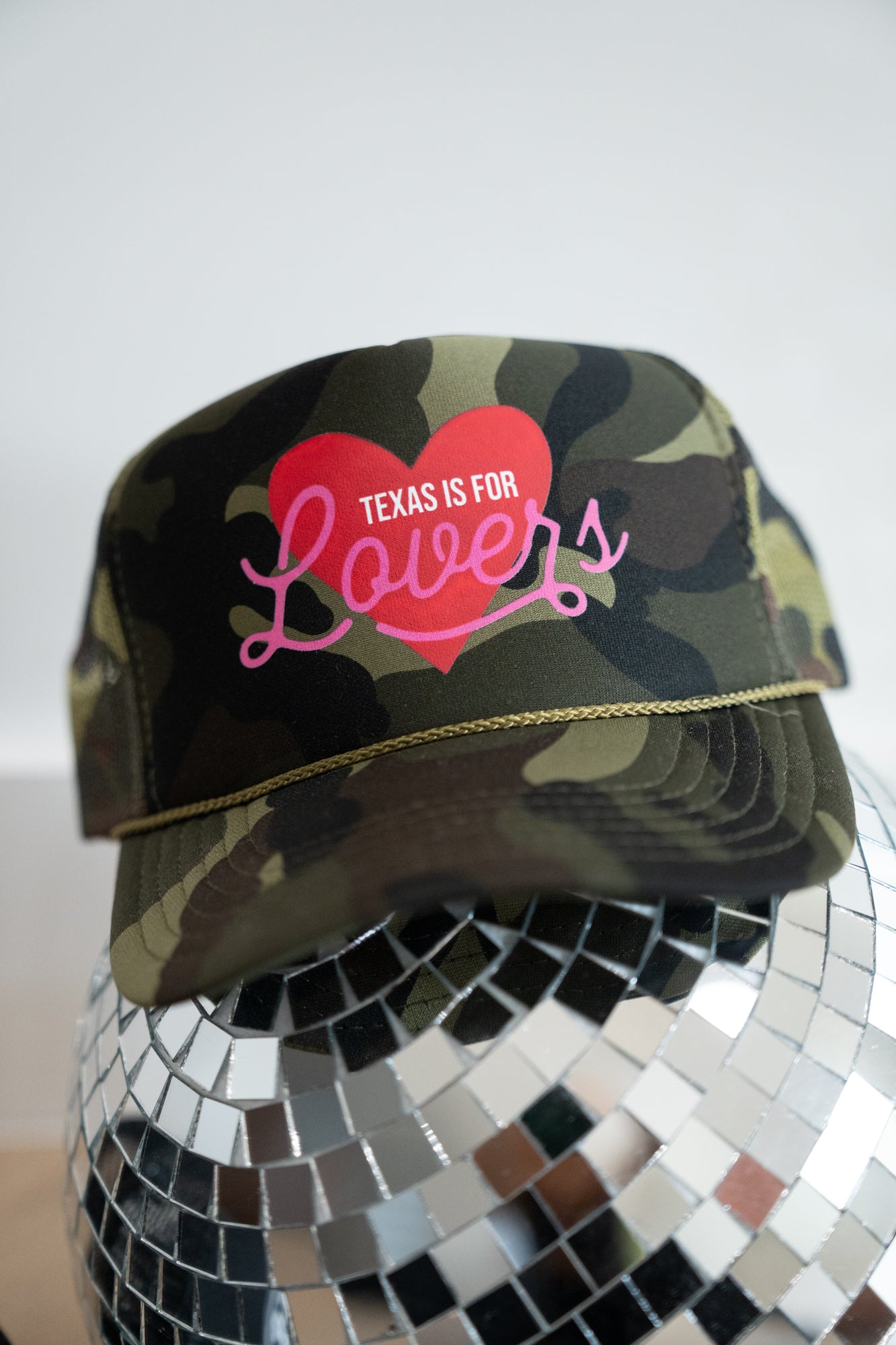 Texas is For Lovers Camo Hat